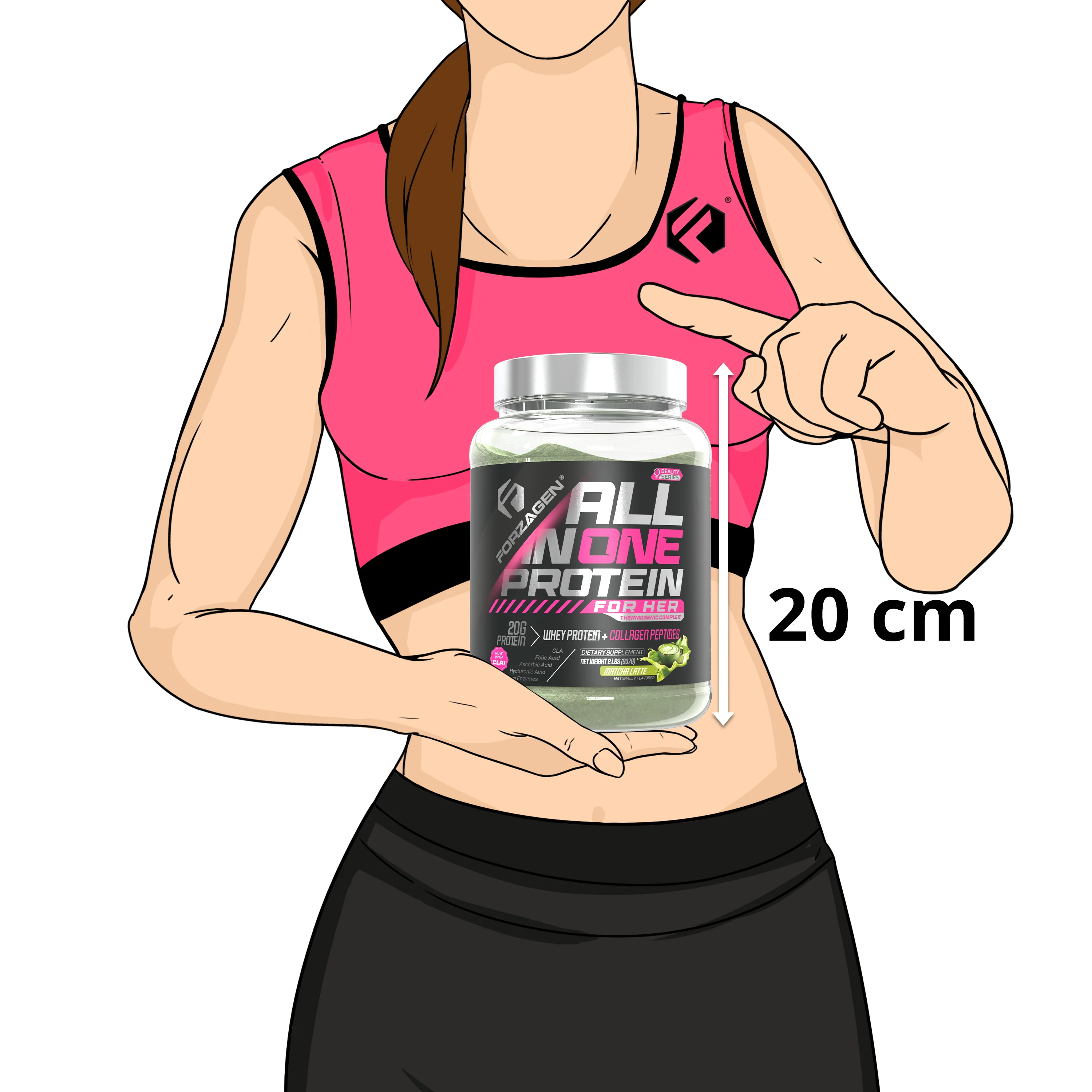 Protein Powder For Women - All in One for Her 2 Flavors Available - Image 26