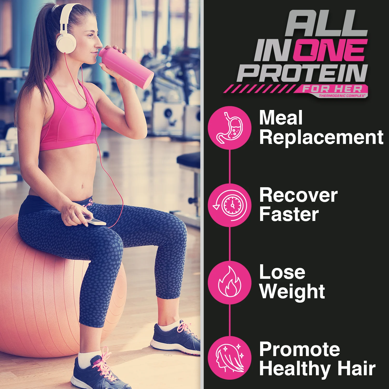 Protein Powder For Women - All in One for Her 2 Flavors Available - Image 8