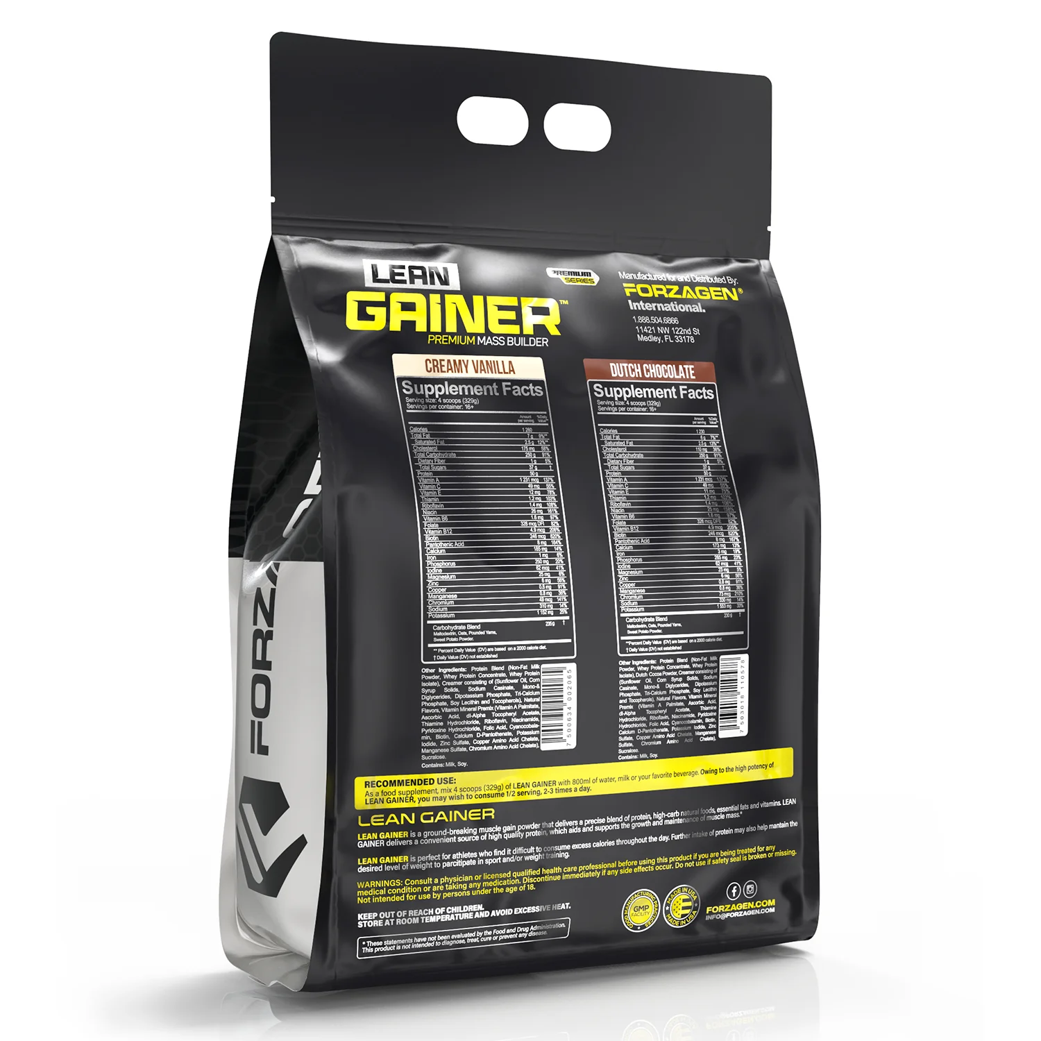 Lean Gainer Premium Mass Builder 12 LBS and 8 LBS Size availables - Image 26