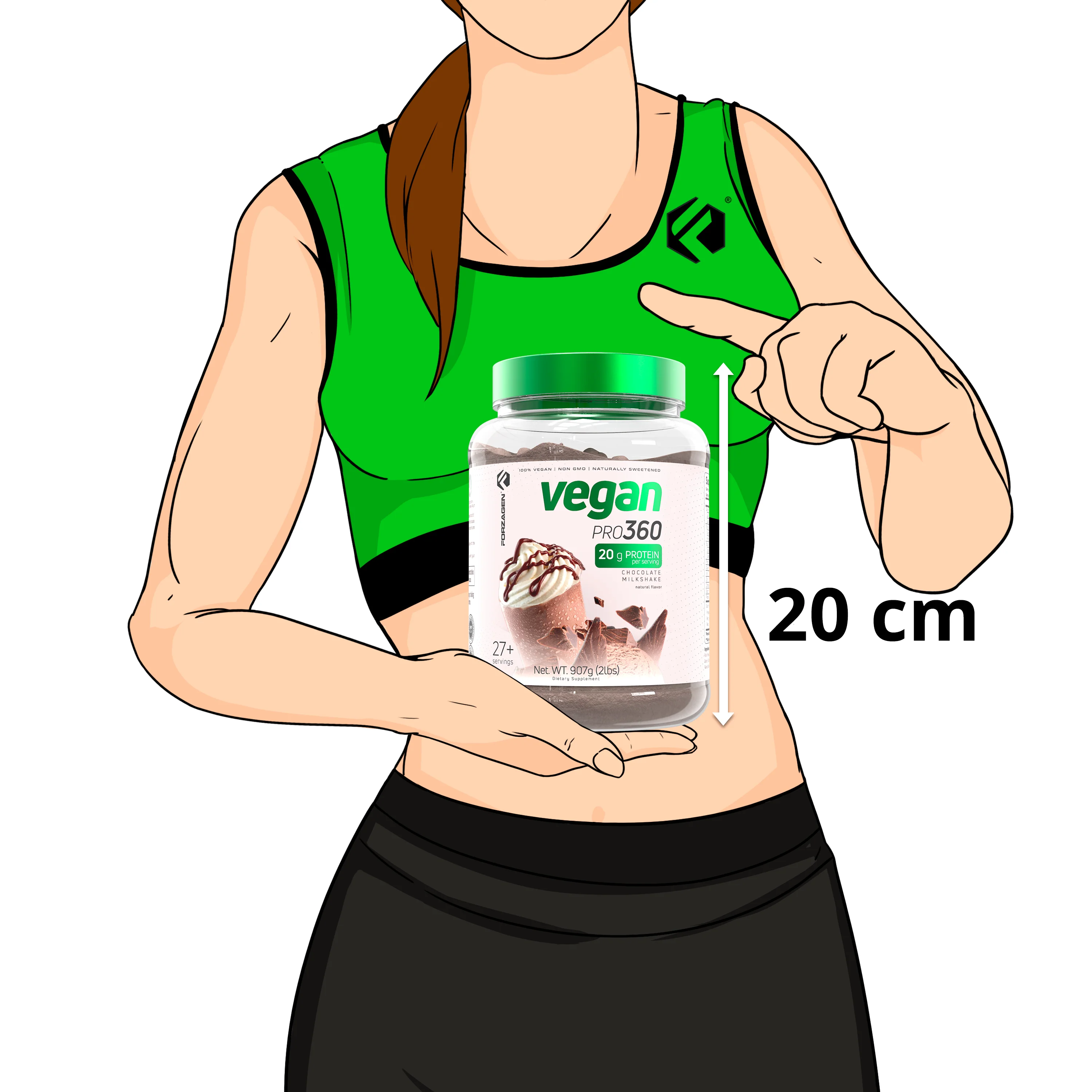 Vegan Protein Plant Based Pro 360🌱 NEW & IMPROVED FORMULA - Image 10