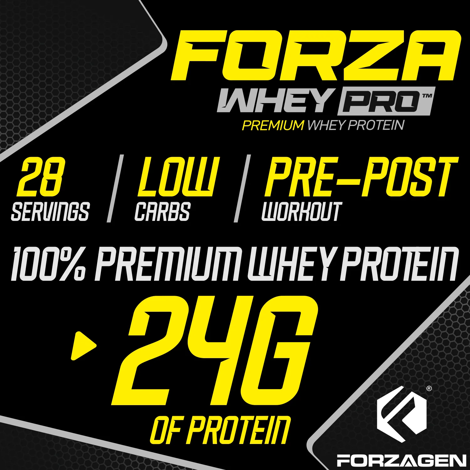 Protein Powder Forza Whey PRO 2 LBS - 28+ SERVINGS - Image 37